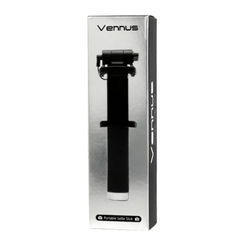 Vennus vezetékes selfie bot fekete