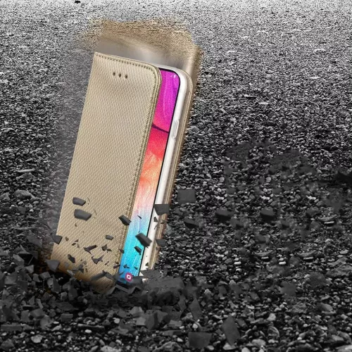 SAMSUNG A82 5G Mágneses fliptok arany-5900495925169 7 kép