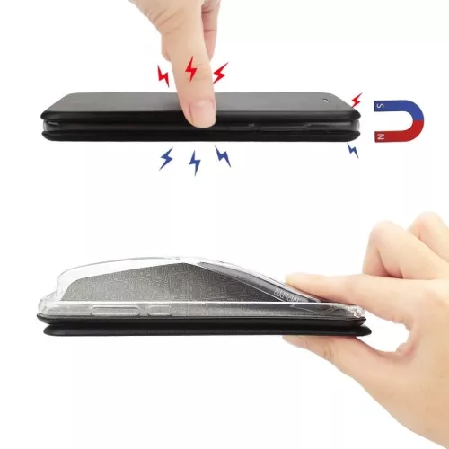 Book Elegance fliptok SAMSUNG GALAXY A20S bordó-5902280660880 3 kép