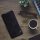 Samsung Galaxy A72 4G/5G Nillkin Qin bőr fliptok fekete