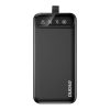 Dudao 2xUSB powerbank 30000mAh LED lámpával fekete (K8s+)-6973687240769 1 kép