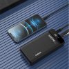 Dudao 2xUSB powerbank 30000mAh LED lámpával fekete (K8s+)-6973687240769 3 kép