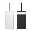 Dudao 2xUSB powerbank 30000mAh LED lámpával fekete (K8s+)-6973687240769 4 kép