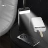 Dudao 2xUSB powerbank 30000mAh LED lámpával fekete (K8s+)-6973687240769 5 kép