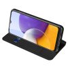 Samsung A22 4G Dux Ducis Skinpro fliptok fekete-6934913050606 6 kép