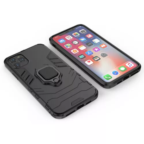 SAMSUNG A22 4G Ring Armor tok kihajtható támasszal fekete-5900217876670 7 kép