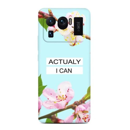 XIAOMI MI 11 ULTRA Casegadget Actualy I Can mintás tok-1000000617115 1 kép