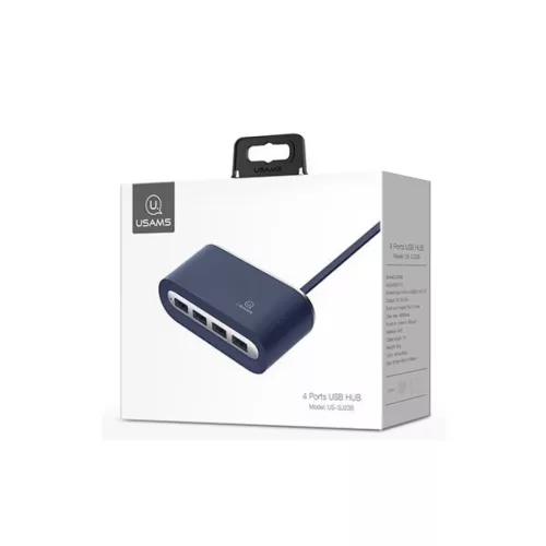 Usams Adapter HUB 4xUSB 2.0 Kék-6958444958071 2 kép
