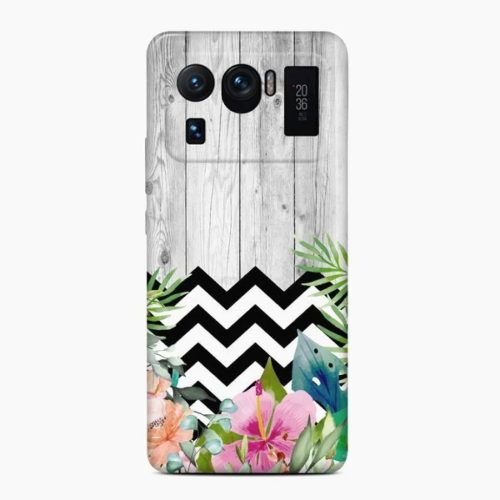 XIAOMI MI 11 ULTRA Casegadget szürke fa mintás tok-1000000617320 1 kép