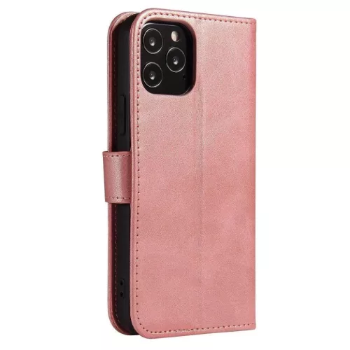 Samsung Galaxy M31s Elegant mágneses bőr fliptok pink-9111201934894 3 kép