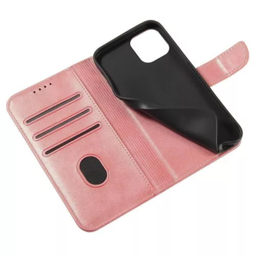 Samsung A42 5G Elegant mágneses bőr fliptok pink-9111201935099 7 kép