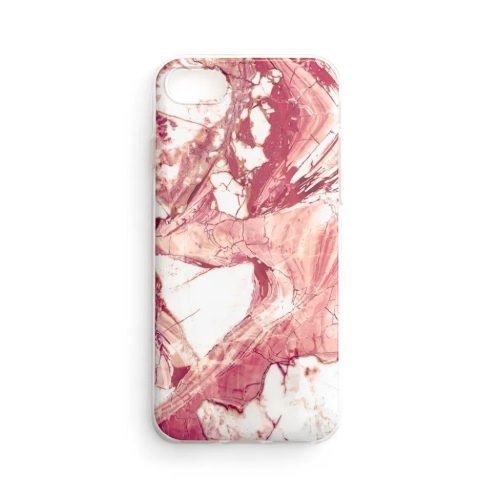 Xiaomi Poco M3 Wozinsky márvány mintás tok pink