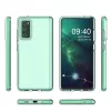 Samsung Galaxy A02s átlátszó TPU tok színes kerettel fekete-9111201933897 3 kép