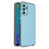 Samsung Galaxy A32 4G átlátszó TPU tok színes kerettel fekete-9111201934122 1 kép