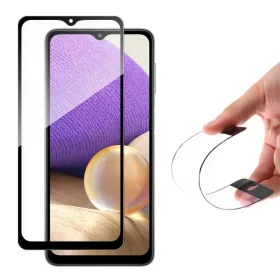   Samsung Galaxy A32 5G Wozinsky Flexi nano hybrid kijelzővédő üvegfólia fekete