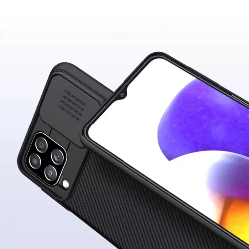 Samsung A22 4G Nillkin CamShield tok fekete-6902048223851 5 kép