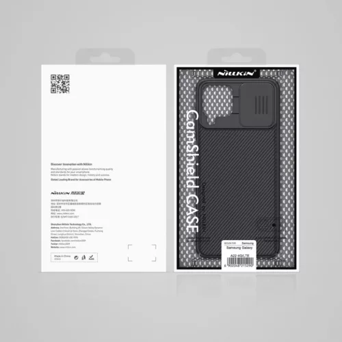 Samsung A22 4G Nillkin CamShield tok fekete-6902048223851 10 kép