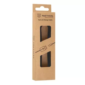 Tactical 010 Smooth Thread kábel USB Type-C - USB Type-C 0.3m fekete-8596311152993 2 kép