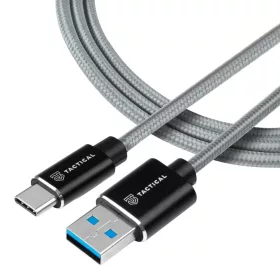  Tactical 021 Fast Rope Kevlar kábel USB-A - USB Type-C 0.3m szürke