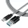 Tactical 021 Fast Rope Kevlar kábel USB-A - USB Type-C 0.3m szürke