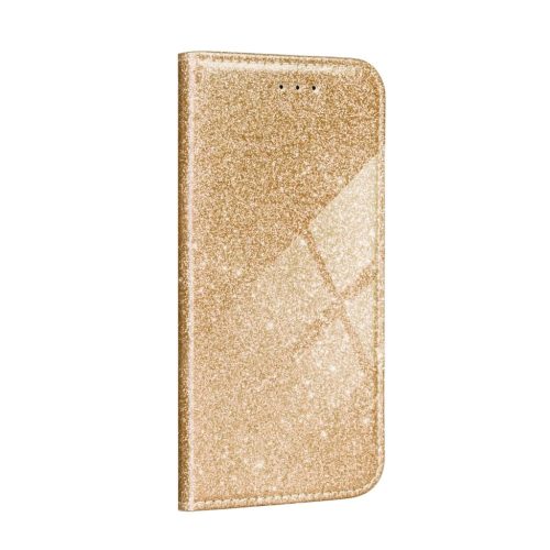 Xiaomi Mi 11 Forcell Shining flitteres fliptok arany-5903396102868 6 kép