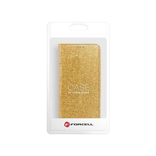 Xiaomi Mi 11 Forcell Shining flitteres fliptok arany-5903396102868 5 kép