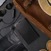Xiaomi Mi 11 Ultra Mágneses környezetbarát bőr fliptok fekete-5903396113277 7 kép