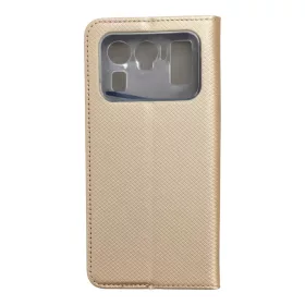 Xiaomi Mi 11 Ultra Mágneses fliptok arany-5903396113598 1 kép