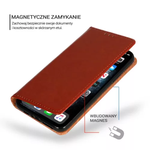 Samsung S20 Ultra Book Special bőr fliptok barna-5900217344742 1 kép