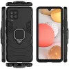 Samsung Galaxy A42 5G Ring Armor Case Kickstand telefontok fekete-9111201915473 5 kép