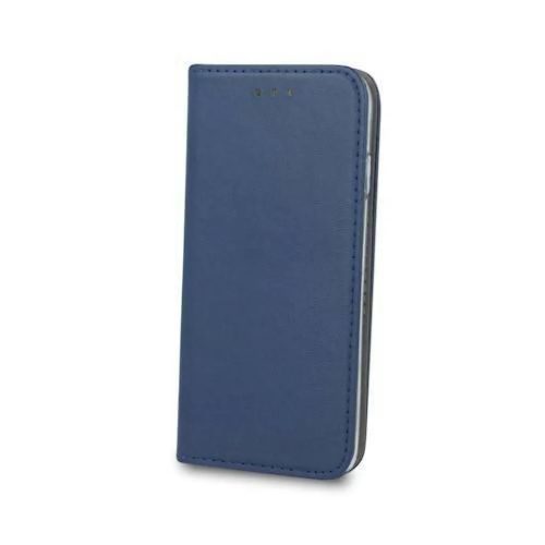 iPhone 13 mini Mágneses Eco bőr fliptok sötétkék-5900495937582 1 kép