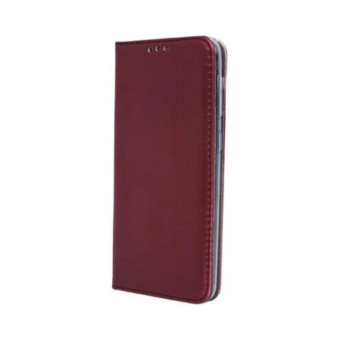 iPhone 13 Pro Max Mágneses Eco bőr fliptok burgundy színben-5900495937735 1 kép
