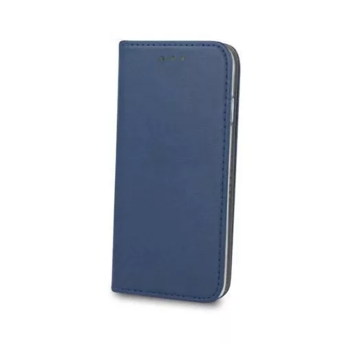 iPhone 13 Pro Max Mágneses Eco bőr fliptok sötétkék-5900495937612 2 kép