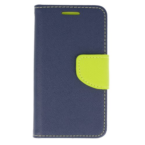 Samsung A22 4G Fancy fliptok sötétkék/ lime-5903396116490 2 kép
