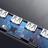 Ugreen USB - 4xUSB 3.2 Gen1 HUB Micro USB áramellátással szürke (C-6957303859856 6 kép
