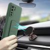 Huawei P40 Lite 5G Wozinsky Kickstand flexibilis szilikon tok fekete-9111201940611 6 kép