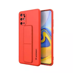   Samsung S20+ Plus Wozinsky Kickstand flexibilis szilikon tok piros