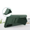 Samsung S21 Wozinsky Kickstand flexibilis szilikon tok citromsárga-9111201941366 4 kép