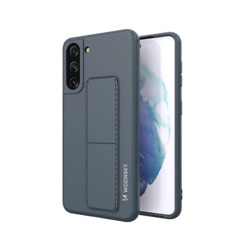 Samsung S21+ Plus Wozinsky Kickstand flexibilis szilikon tok sötétk�-9111201941434 20 kép