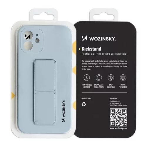 Samsung S21+ Plus Wozinsky Kickstand flexibilis szilikon tok sötétk�-9111201941434 6 kép