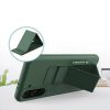 Samsung S21+ Plus Wozinsky Kickstand flexibilis szilikon tok sötétk�-9111201941434 9 kép