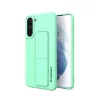 Samsung S21+ Plus Wozinsky Kickstand flexibilis szilikon tok menta
