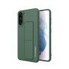 Samsung S21+ Plus Wozinsky Kickstand flexibilis szilikon tok sötétz�-9111201941489 18 kép