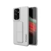 Samsung S21 Ultra Wozinsky Kickstand flexibilis szilikon tok szürke-9111201941502 1 kép