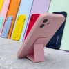 Samsung S21 Ultra Wozinsky Kickstand flexibilis szilikon tok piros-9111201941519 8 kép