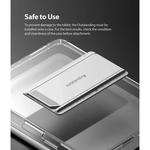 Samsung Galaxy Tab S7 11'' Ringke Fusion Combo TPU PC Tok Átlátszó-8809818840585 6 kép