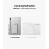 Samsung Galaxy Tab S7 11'' Ringke Fusion Combo TPU PC Tok Átlátszó-8809818840585 10 kép