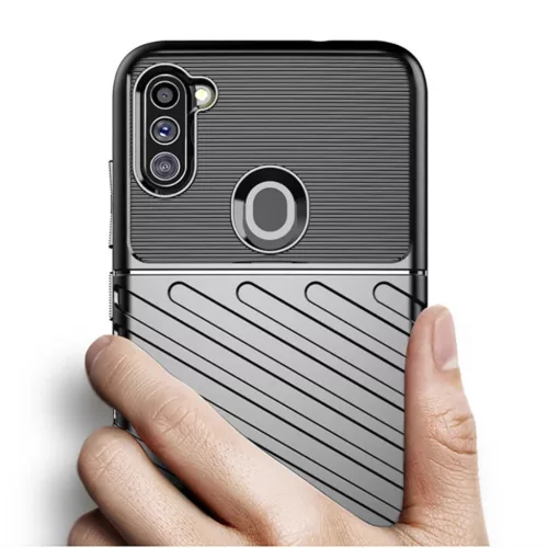 Samsung Galaxy M11 Thunder fokozott védelmet biztosító flexibilis T-5902429900730 5 kép