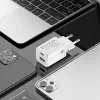 Dux Ducis PPS Super Si Hálózati töltő adapter USB és USB Type-C P-6934913050149 7 kép