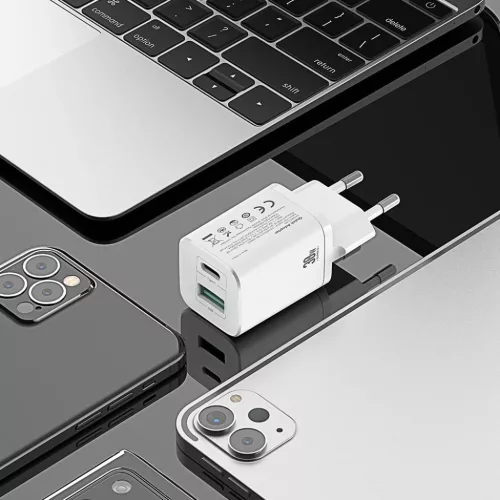 Dux Ducis PPS Super Si Hálózati töltő adapter USB és USB Type-C P-6934913050149 7 kép